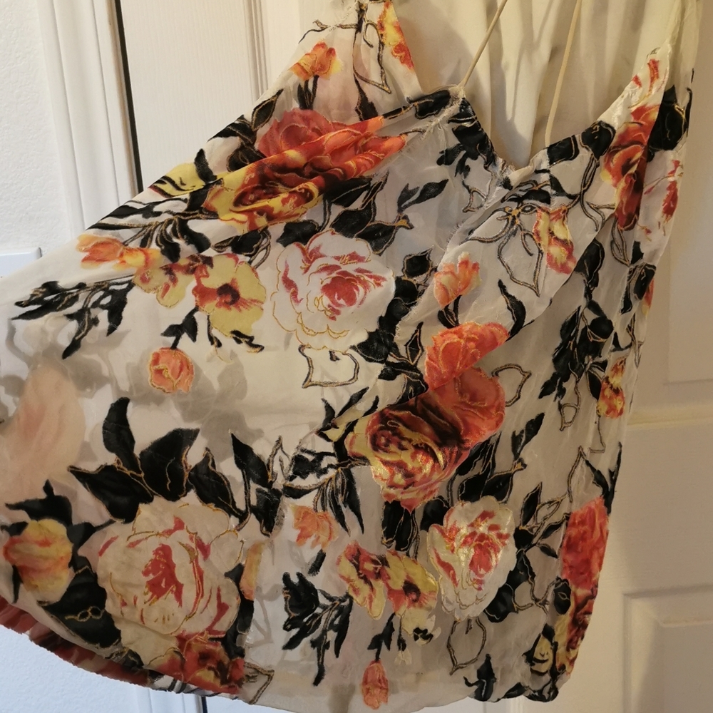 floral vintage summer dress - Picture 3 of 3